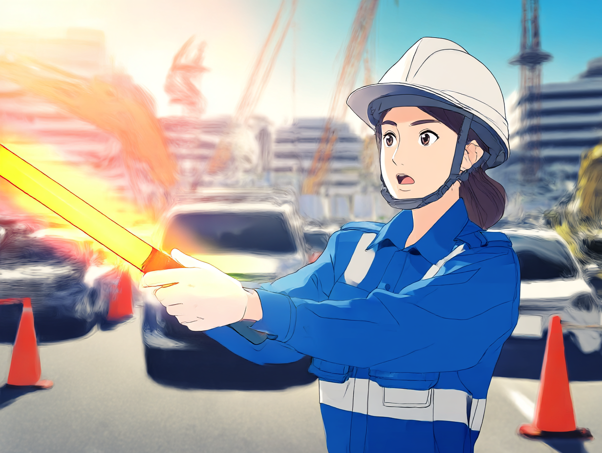 警備員の仕事風景2