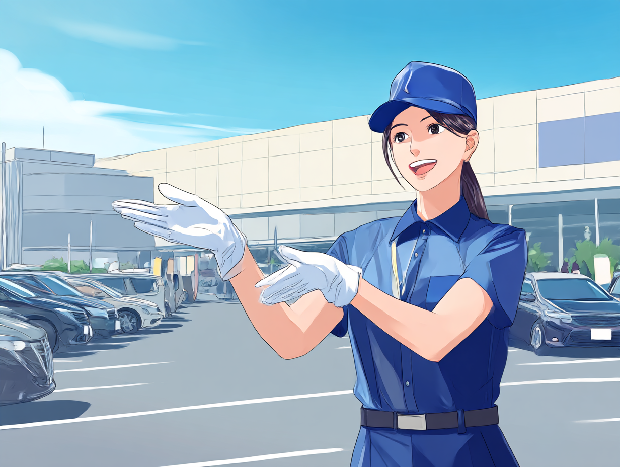 警備員の仕事風景2